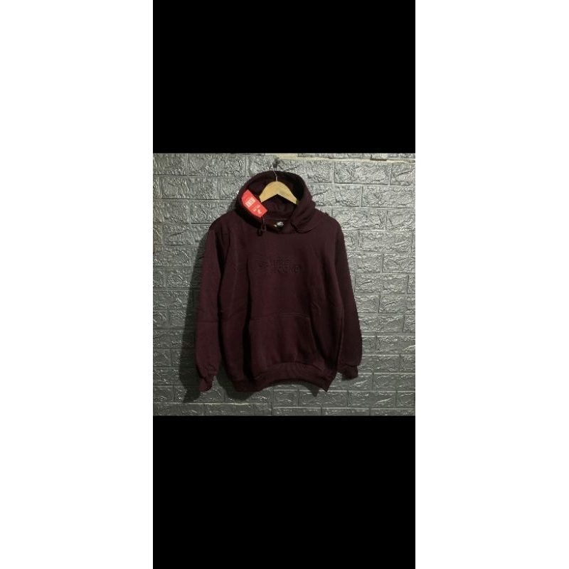 jaket hoodie tebal merk 3second brand