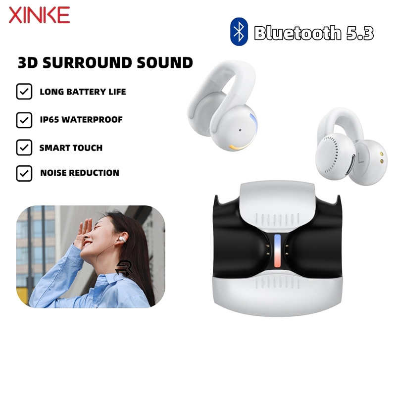 B5 Open Ear Earphone Bilateral Stereo Headset Bluetooth Sport Gaming No Delay Wireless Headset