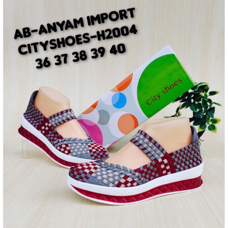Sepatu Anyam CityShoes (bukan p❤️)