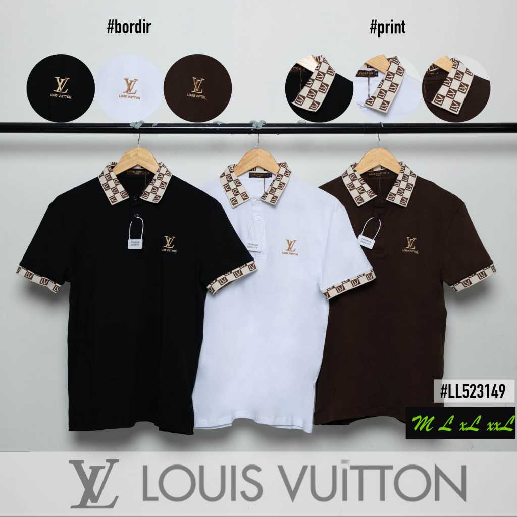 Kaos Kerah Polo Pria Premium Import LV33232