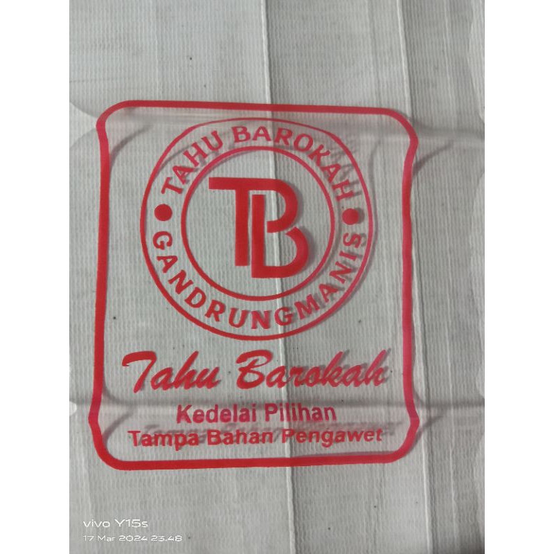 

SABLON KEMASAN MAKANAN COSTUME