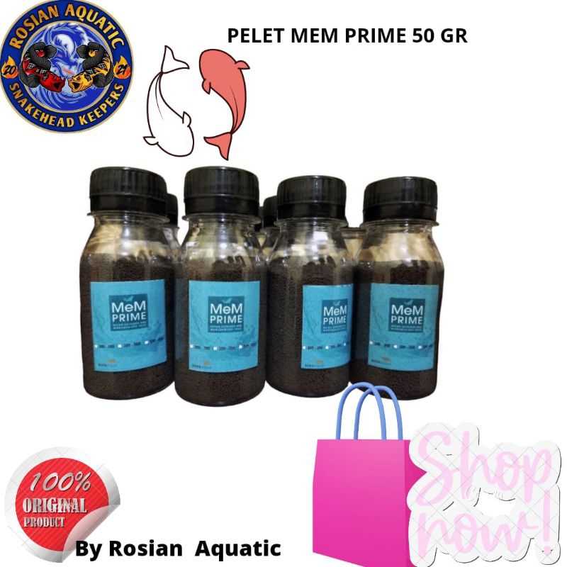 PELET MEM 200-300, 300-500, 500-800 MICRON ORIGINAL / 50gram