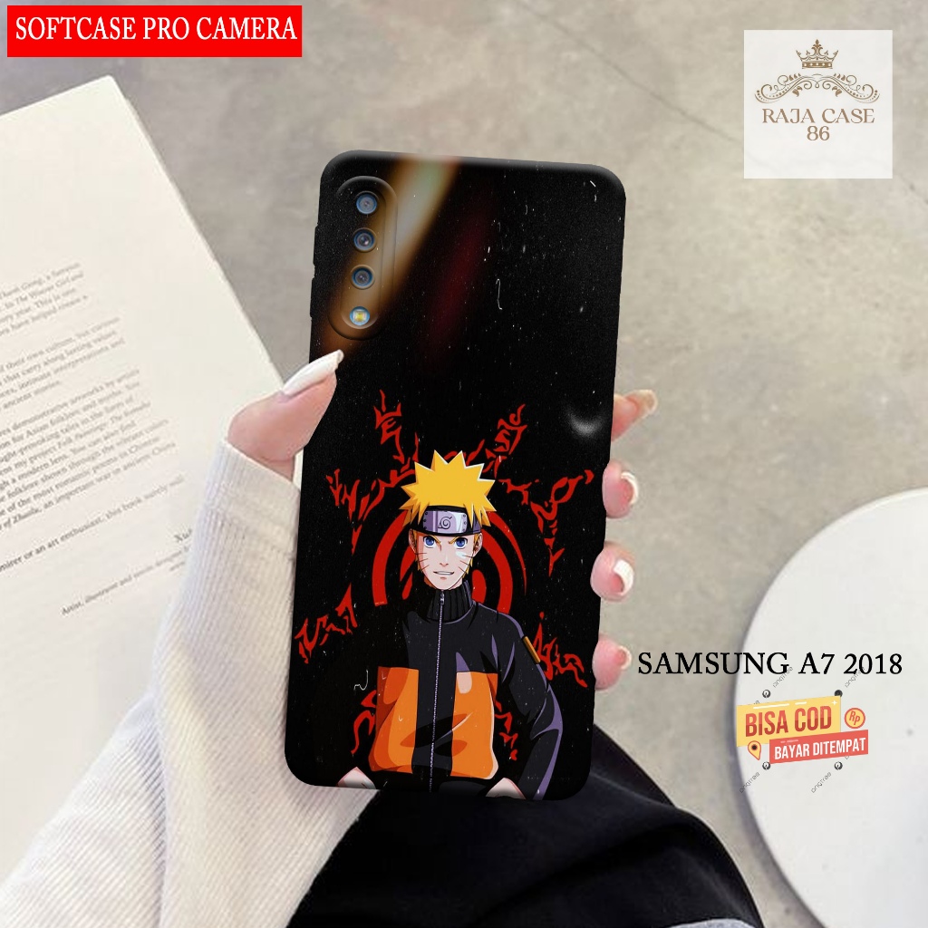 Case Samsung A7 2018 - Rajacase - Casing Hp Samsung A7 - Motif case Anime - Pelindung handphone - So