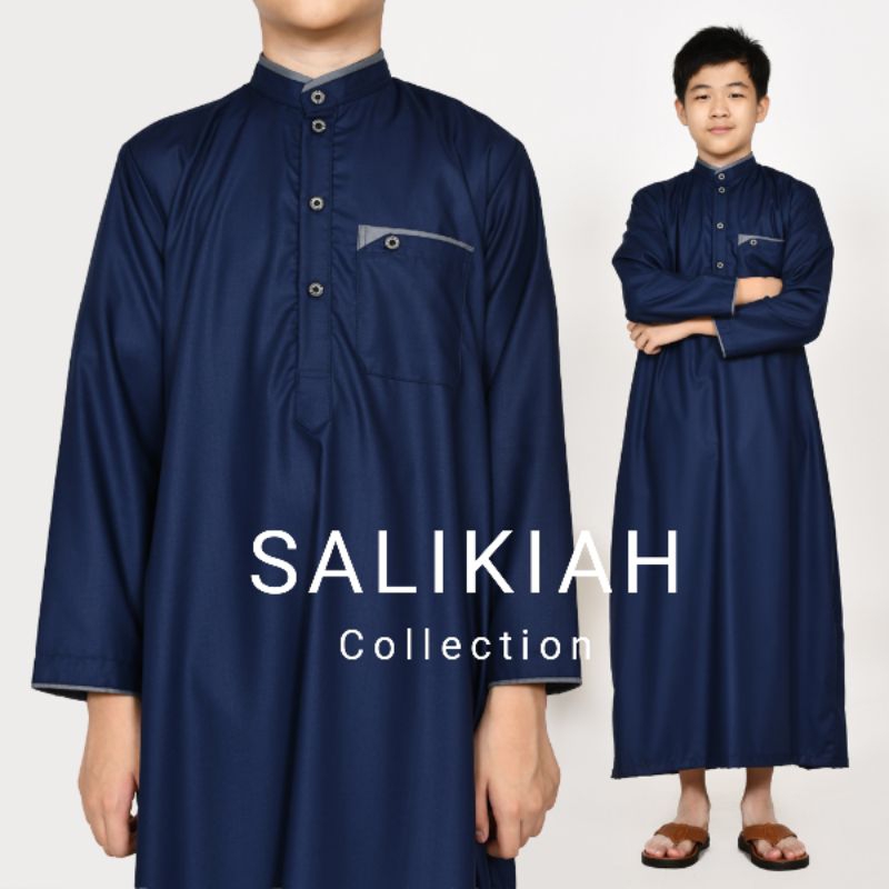 Jubah Anak Laki-laki 2-15 Tahun Terbaru Premium Toyobo Fodu