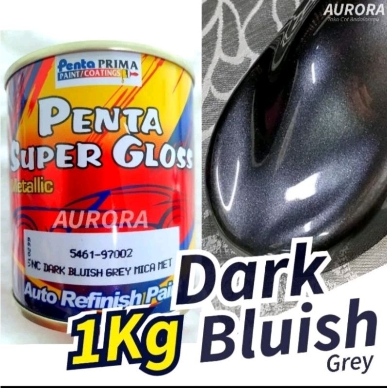 CAT DARK BLUISH GREY PENTA SUPER GLOSS Abu-Abu Metlik 1kg | drak bluis