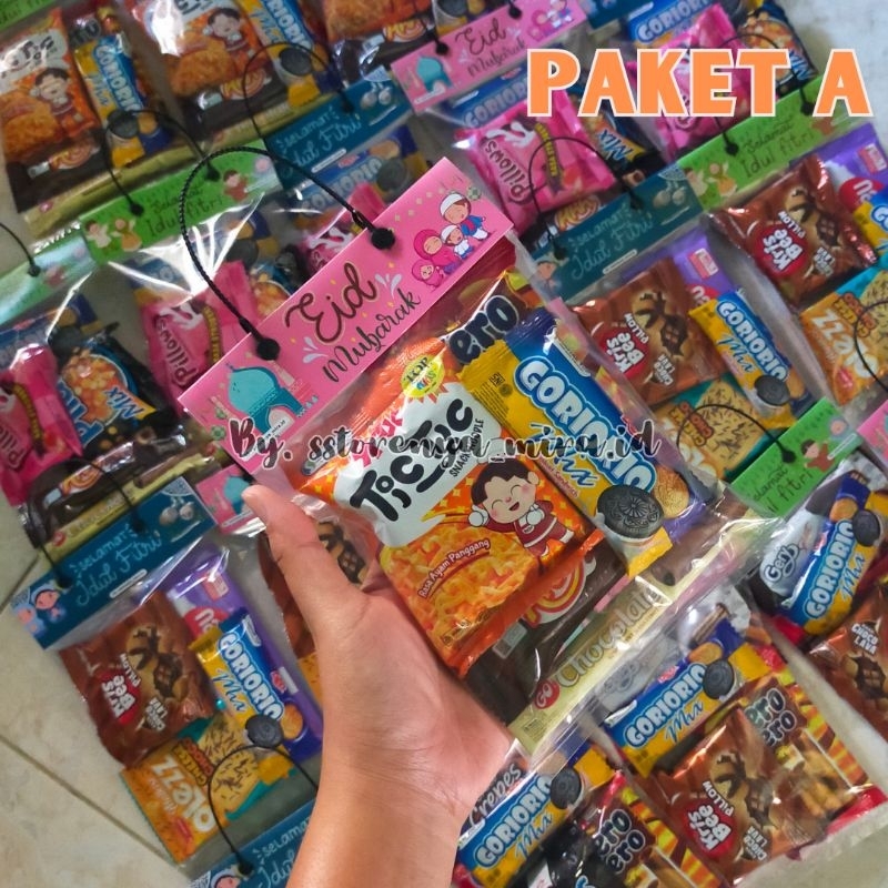 

PARCEL LEBARAN ANAK / SNACK ANAK IDUL FITRI / HAMPERS MINI (sudah termasuk jajan)