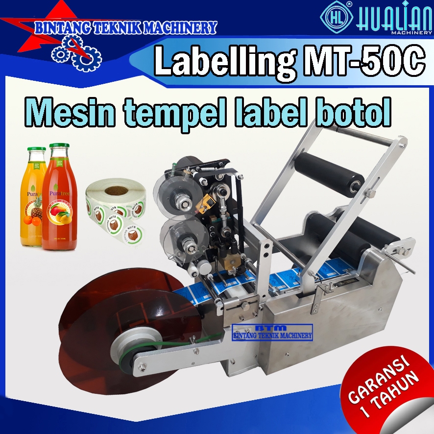 

MT-50 C Mesin Labeling botol bulat alat untuk tempel stiker label pada kemasan botol