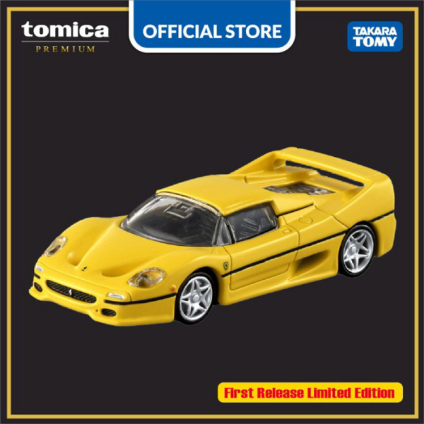 Promo Tomica Premium #06 Ferrari F50 Yellow [1st ver.] Limited