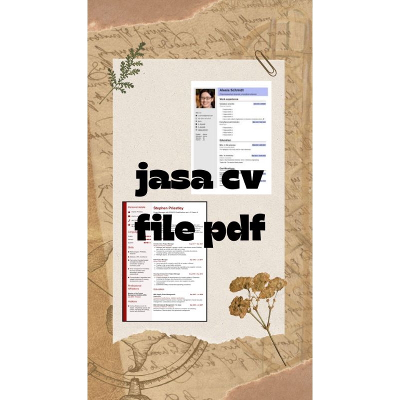 JASA CV LAMARAN KERJA