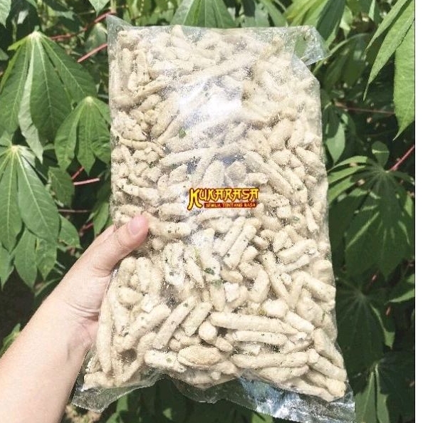 basreng original gurih daun jeruk 1 kg - kukarasa snack