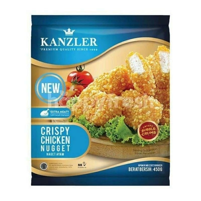 

KANZLER CRISPY CHICKEN NUGGET 450GR