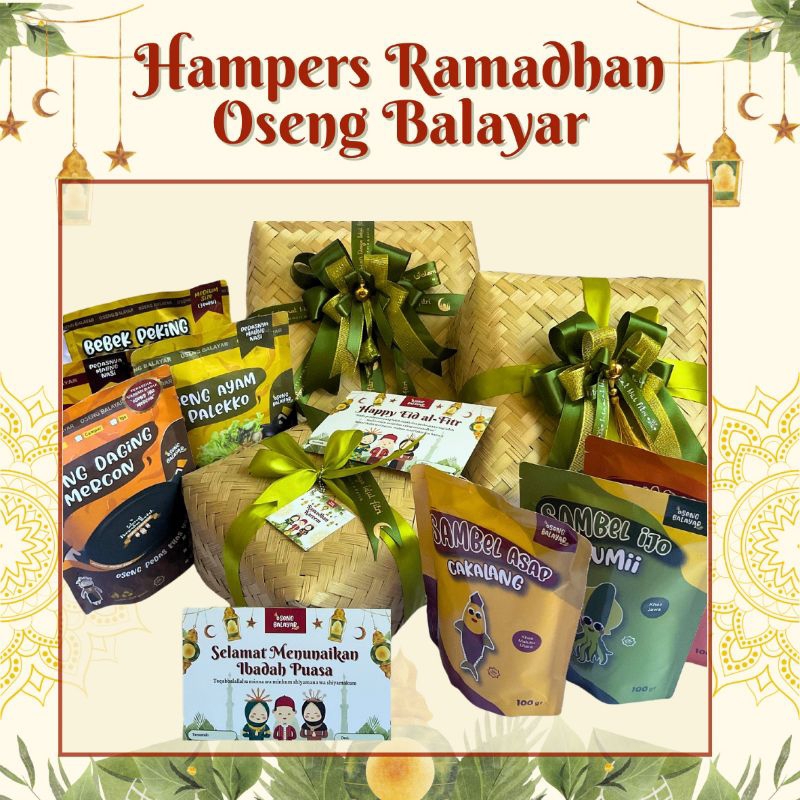 

HAMPERS BALAYAR IDUL FITRI ( oseng mercon, cakalang asap , ayam palekko)