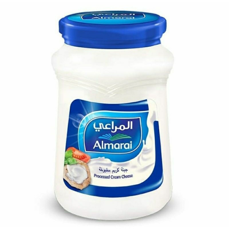 

Almarai Cream Cheese & Cheddar Taste ORI | Cream Cheese Import Arab Saudi | Krim keju 200gr