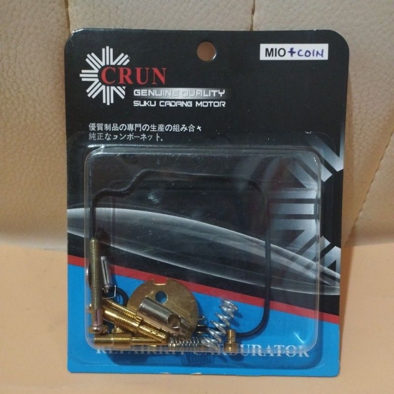 Crun REPAIRKIT Carburator MIO + COIN (5TL) Lama /MIO SOUL /MIO Smile /MIO Sporty /Fino /Repair Kit Karbu