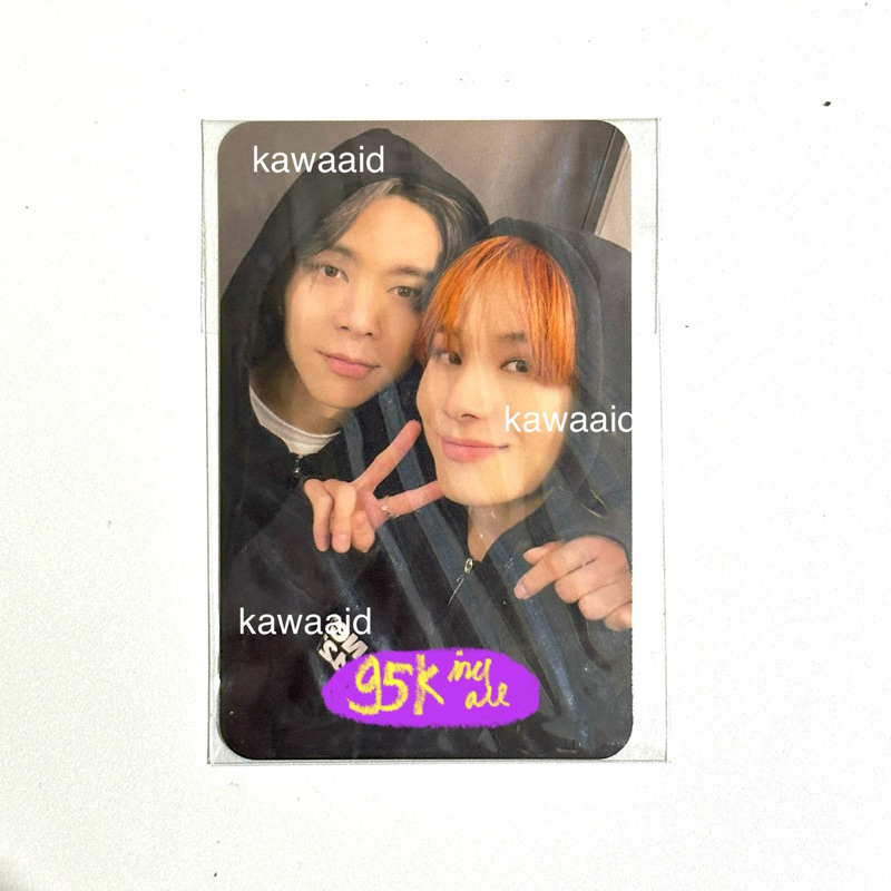 Photocard official mumo japan johnny jungwoo nct 127 sealed