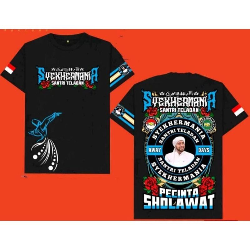 kaos syekhermania PECINTA SHOLAWAT keren banget