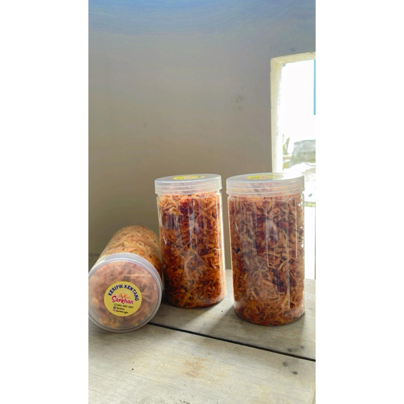

Kripik Kentang Sarkhan Toples 300gr