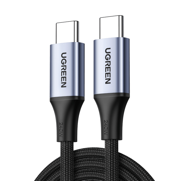 UGreen US535 Kabel Data USB Type-C to Type-C Nylon Braided Fast Charging
