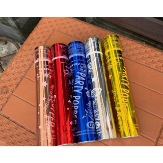 party popper | confetti konfetti konfeti | semburan kertas ulang tahun papper birthday