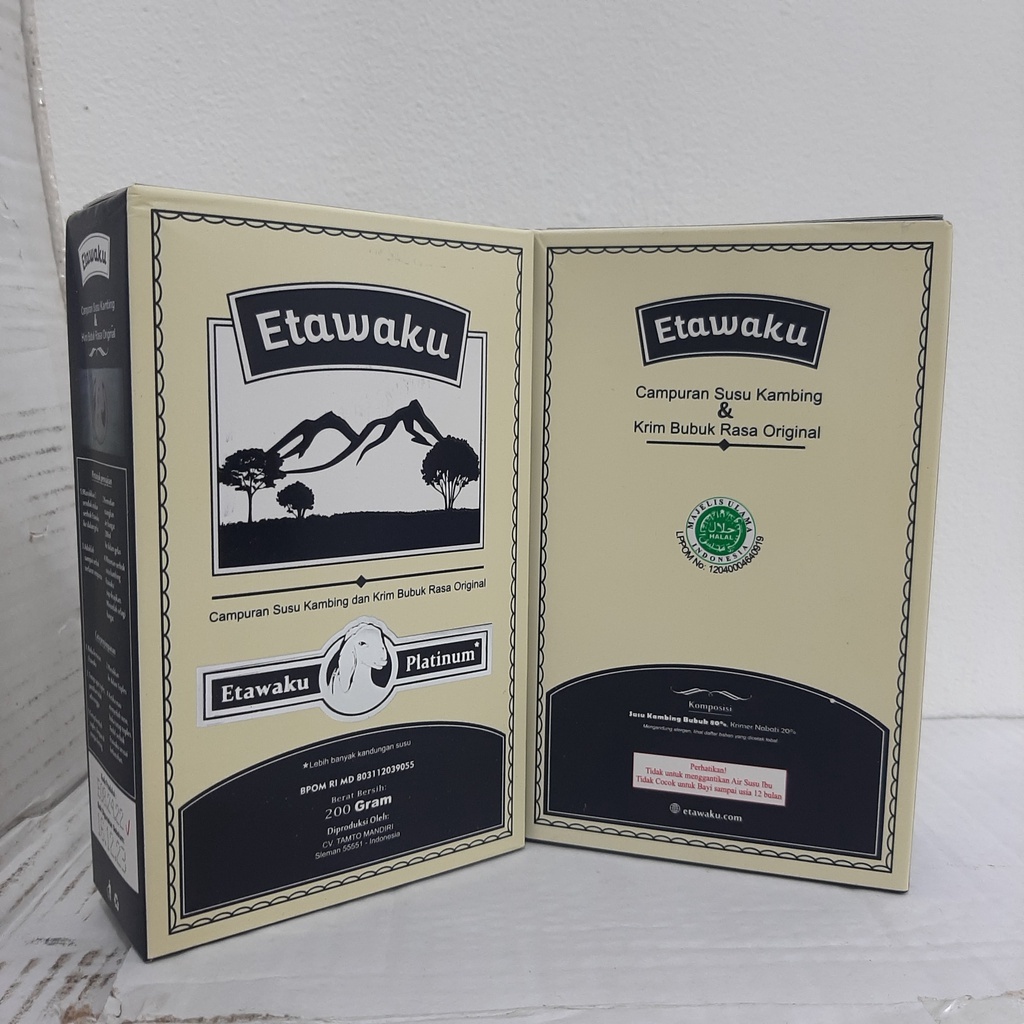 

ETAWAKU PLATINUM Susu kambing