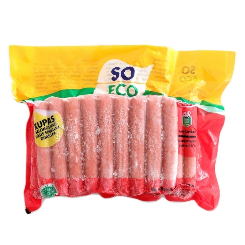 

So Eco Sosis Ayam 750g isi 30