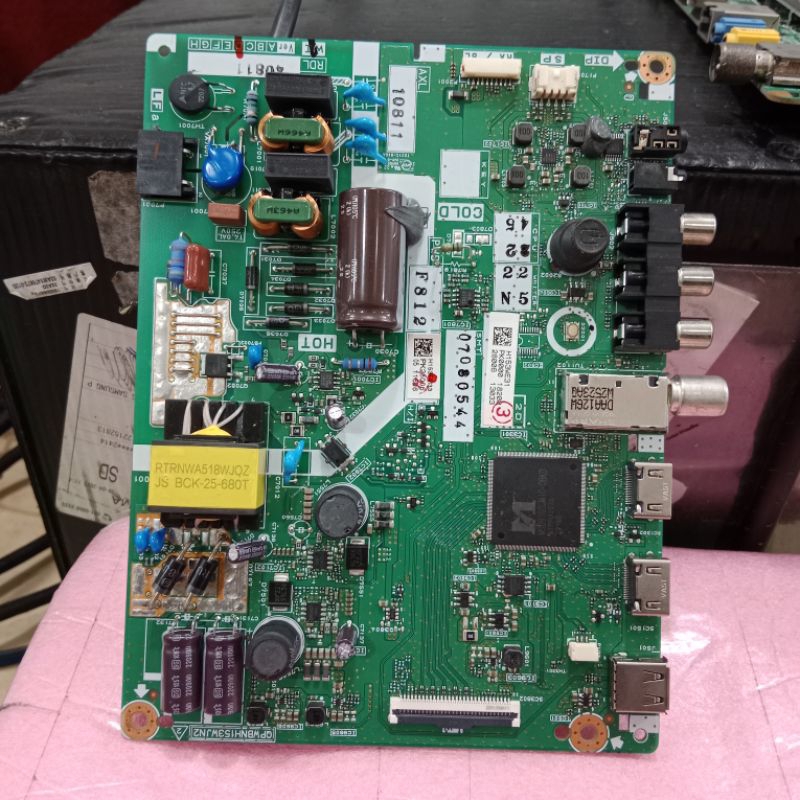 MB TV LED SHARP 2T C32DC1I SECOND ORIGINAL SPAREPART TV - MB MAINBOARD MOTHERBOARD MENBOARD MOBO BOA
