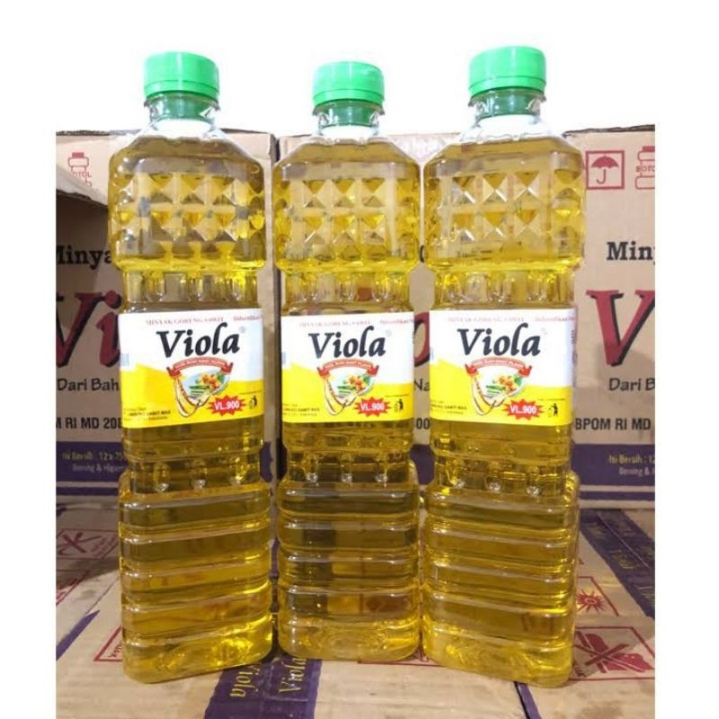 

JATIM Minyak Goreng Viola Botol VL.900 isi Bersih 750 ml 1 Dus isi 12 Pcs