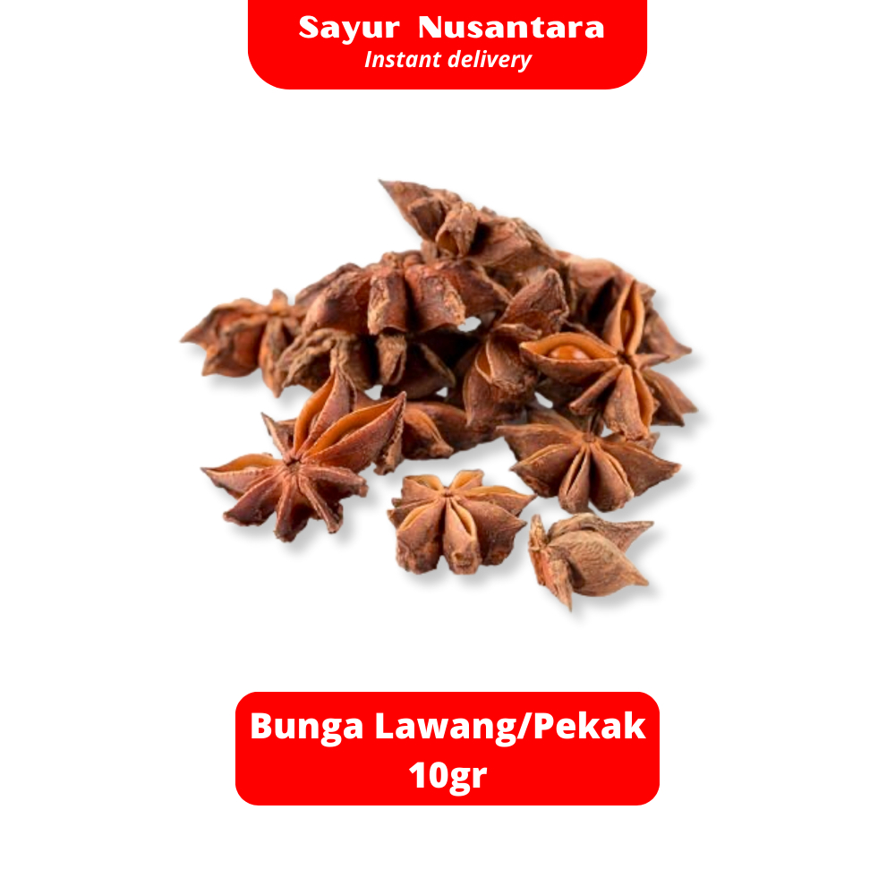 

Bunga Lawang/Pekak 10gr - Sayur Nusantara