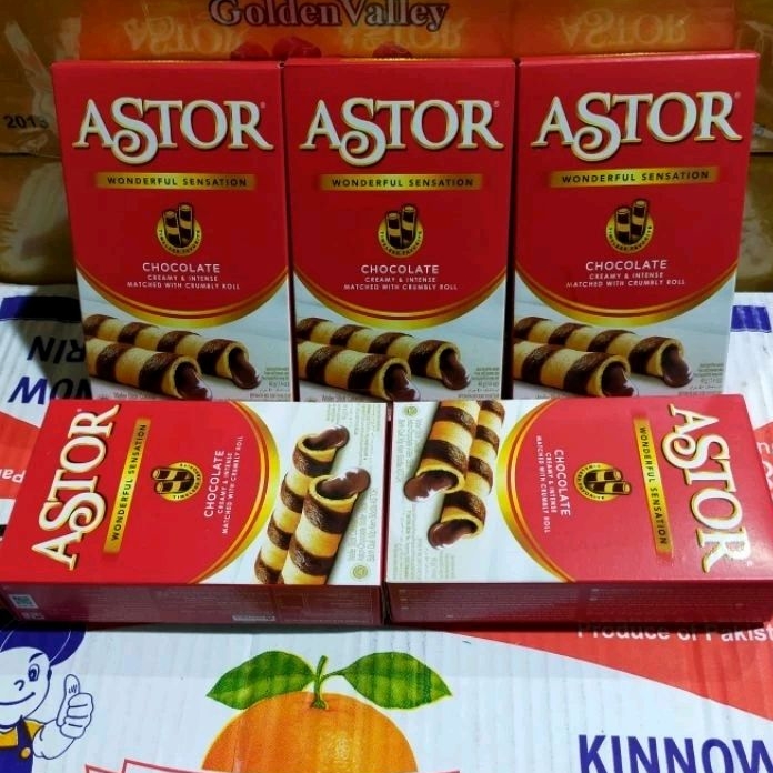 

Astor Double Chocolate 40 Gram | Astor Wafer Roll Double Cokelat 40 g | 1 Pack
