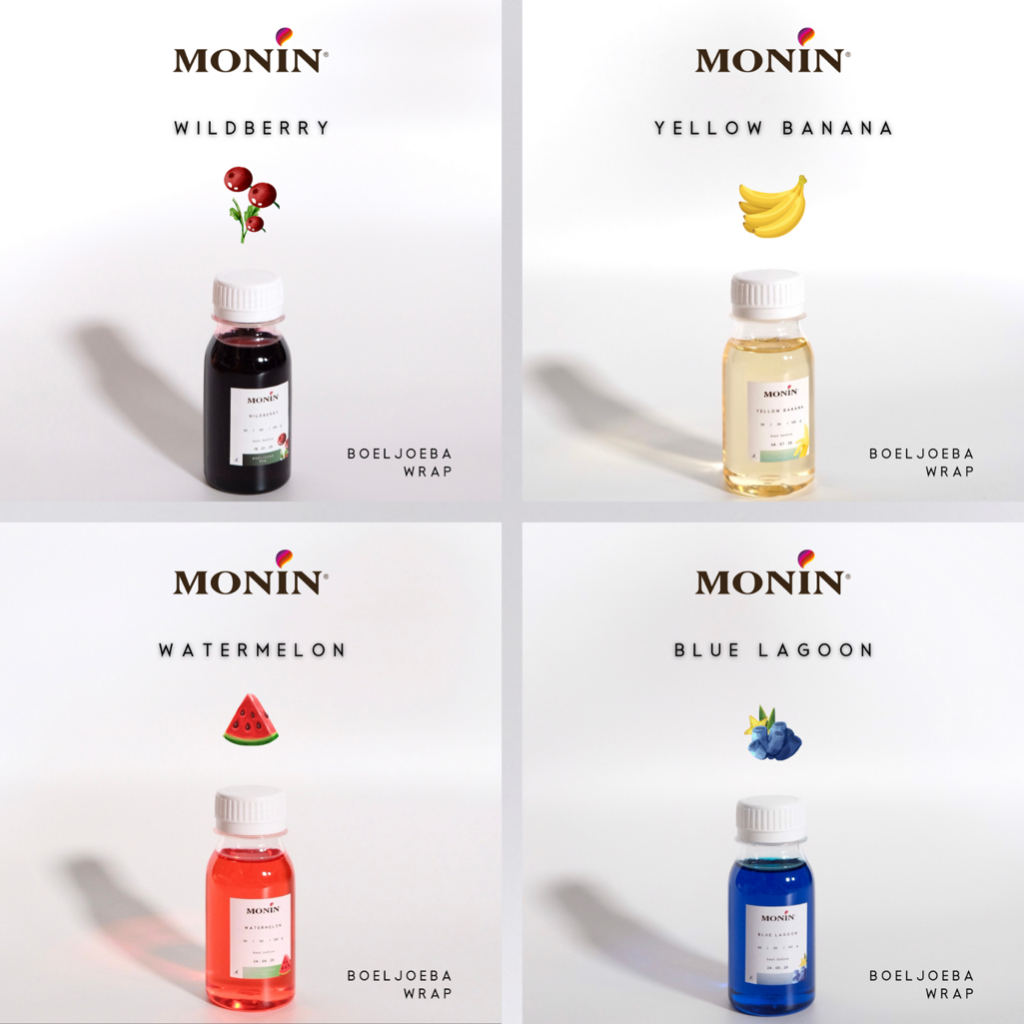 

Monin All Varian Fruit Syrup Repack [30, 50, 100] g - II