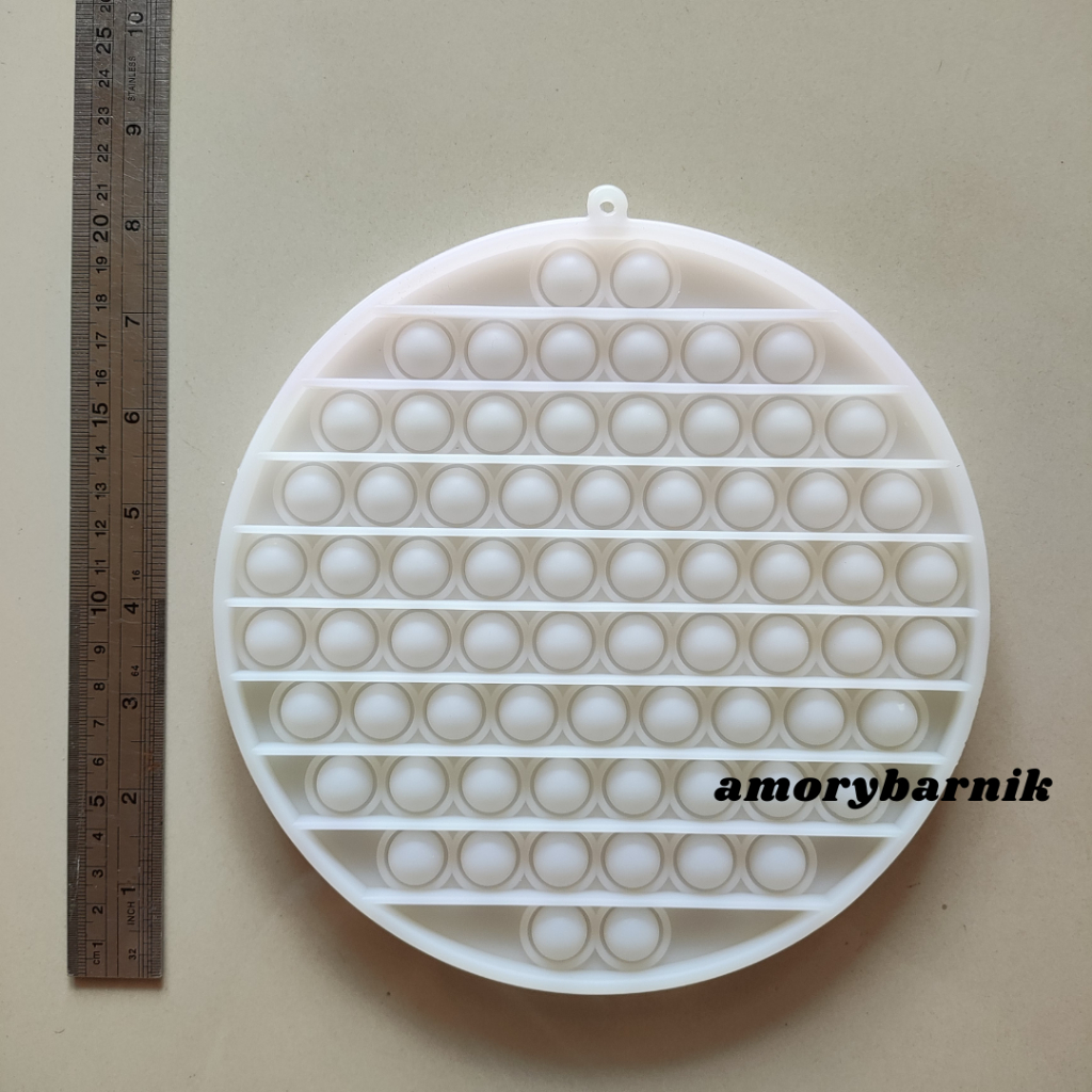 [JUMBO-LOVE UV] Pop It JUMBO BULAT UV 5 COLOUR / Pop It Change Colour