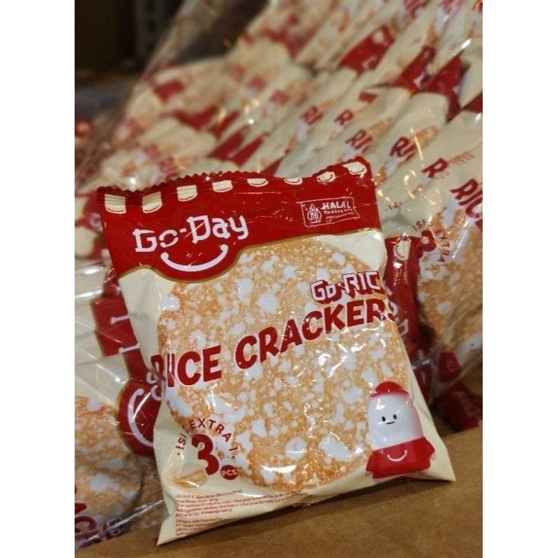 

Go-day/Go-rice rice crackers/Renyah Gurih Nikmat