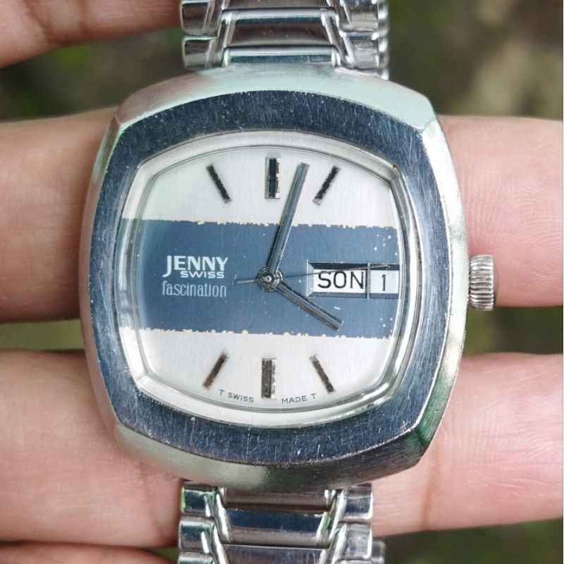 Jam Tangan Swiss Vintage Kuno JENNY fascination Automatic