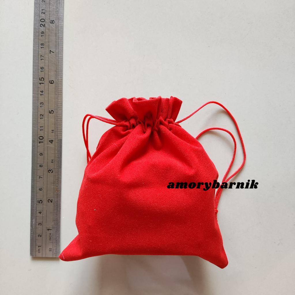 Kantong Koin / Pouch Serut Kecil / Tas Kecil Penyimpanan Serbaguna