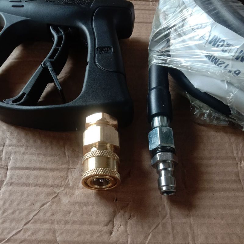 Sambungan Selang Jet Cleaner Dari Gun M22 Ke Selang M14 Model Quick Copler