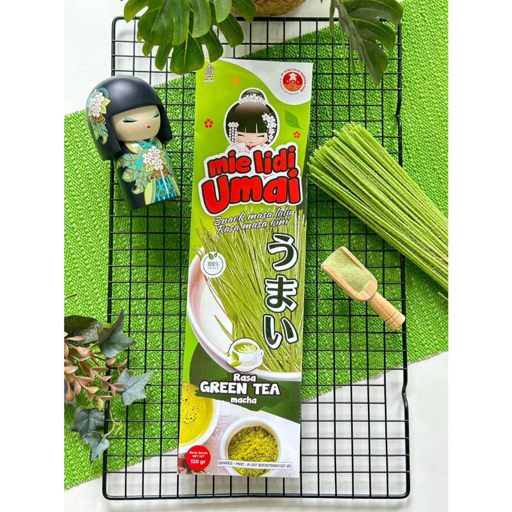 

LIDI UMAI - MIE LIDI UMAI RASA GREENTEA 120 gr