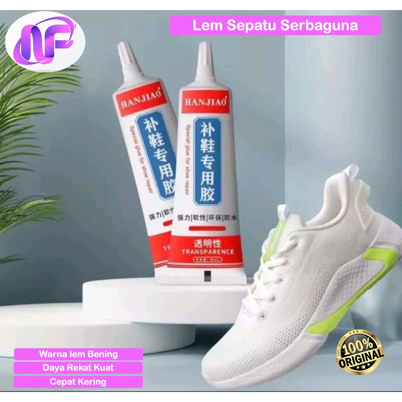 Lem Perbaikan Sepatu Kuat Tahan Air Lem Sepatu Super Kuat Original Lem Bening Lembut Tidak Keras Lem