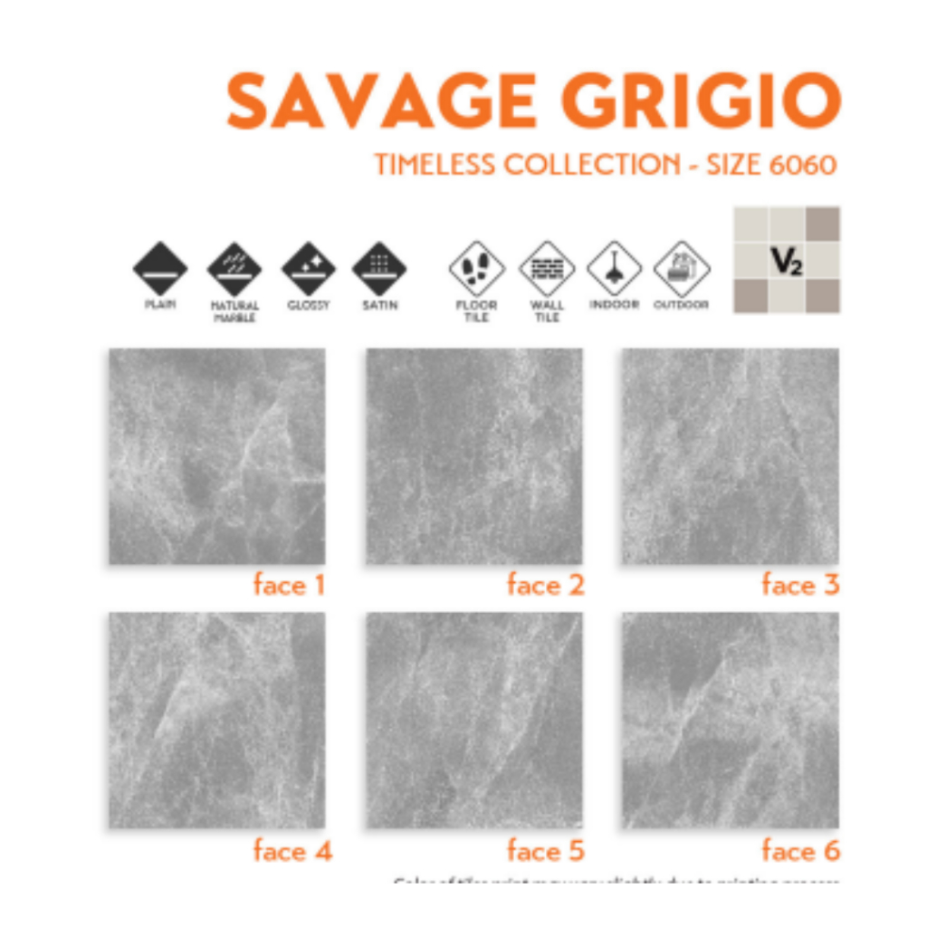 GRANIT VELLINO UKURAN 60X60 UNTUIK LANTAI DAN DINDING SAVAGE GRIGIO