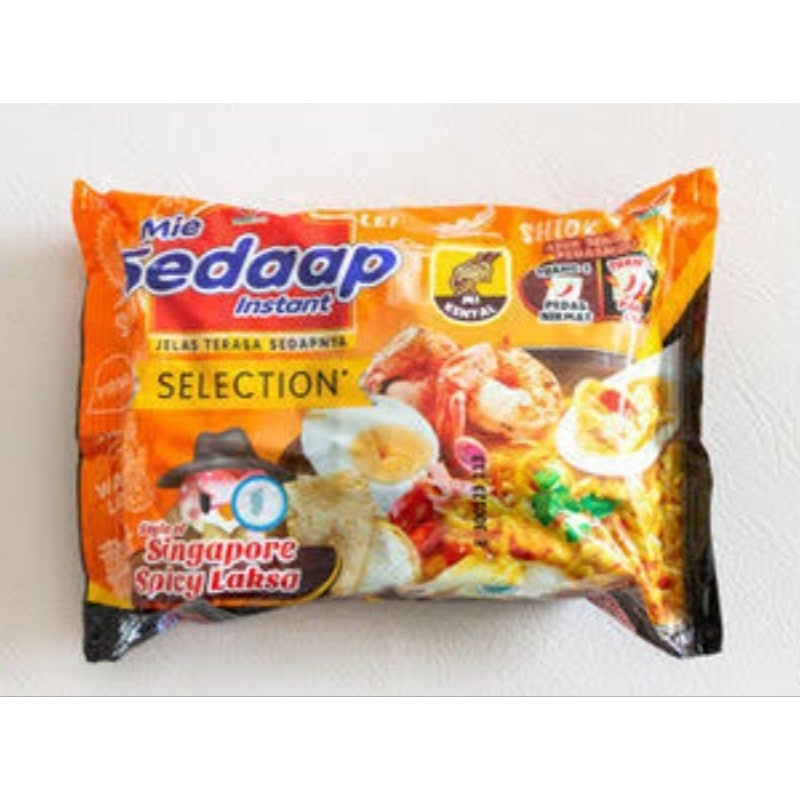

MIE INSTANT SEDAAP SINGAPORE SPICY LAKSA