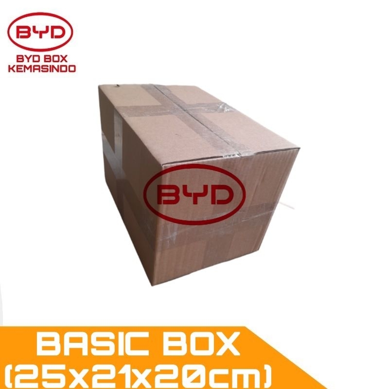 

25x21x20cm Kardus Box Karton Polos | Baru | Murah - Kardus Packing Online Shop