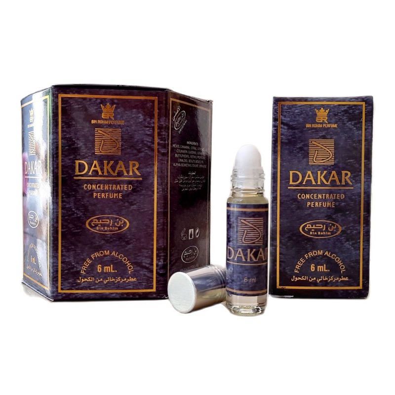 PARFUME TARIM DAKAR 6 ML ROLL ON / TARIM PARFUME FREE ALCOHOL