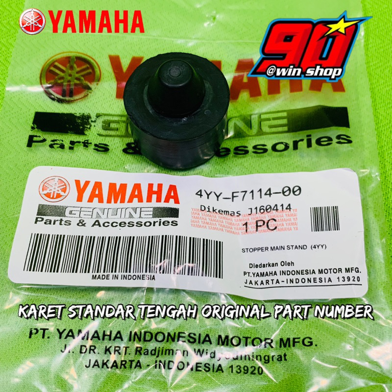 KARET STANDAR TENGAH standar dua 2 NMAX MIO M3 MIO SOUL AEROX FIZR Universal original part number