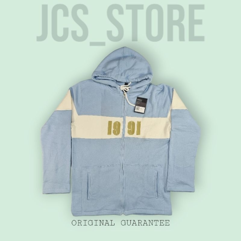 ROUGHNECK LILAC MINI SIG PIPPING ZIPPER HOODIE