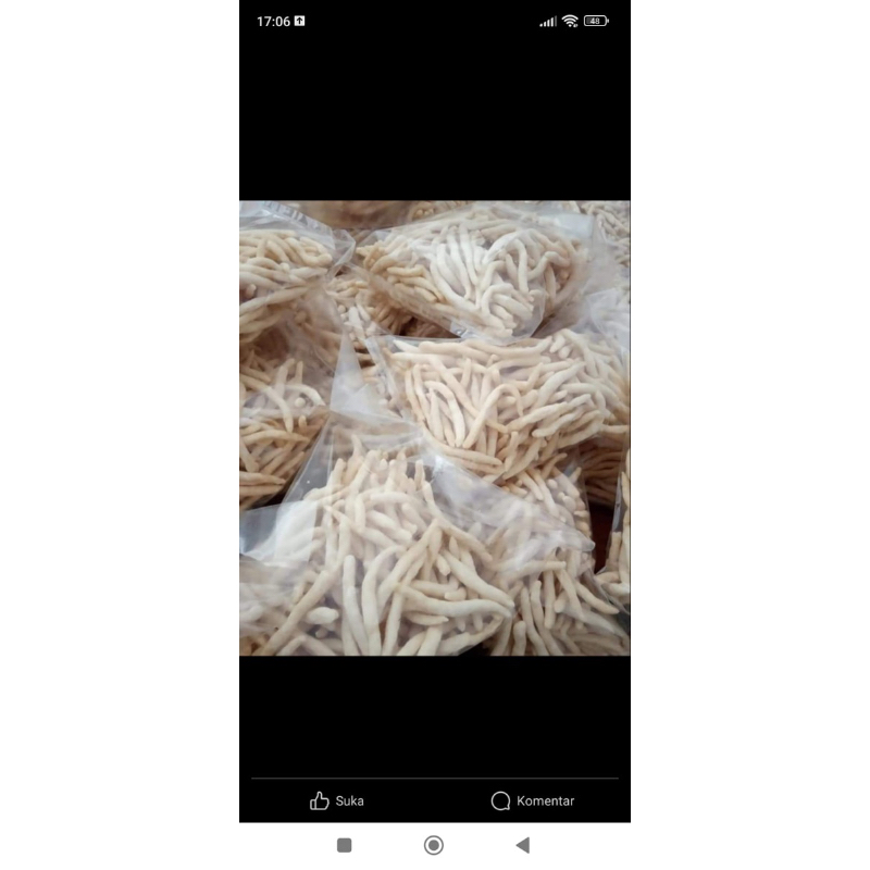 

amplang udang gurih asli tembilahan uk 1 kilo