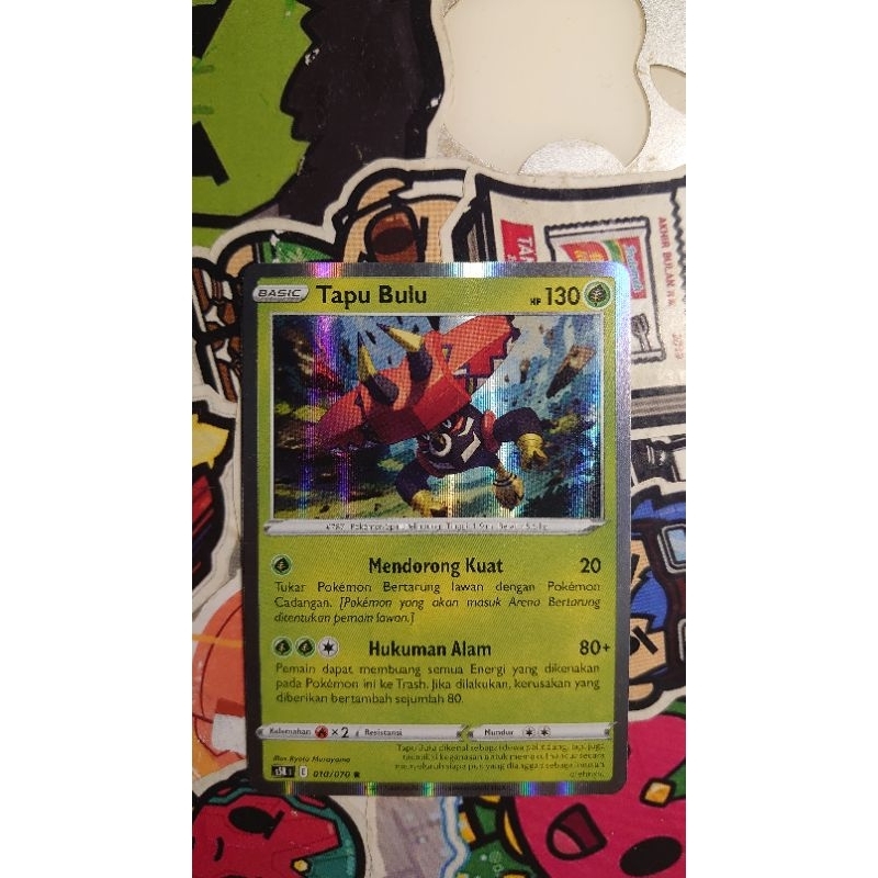 Kartu Pokemon | Pokemon TCG indonesia Tapu Bulu Hologram
