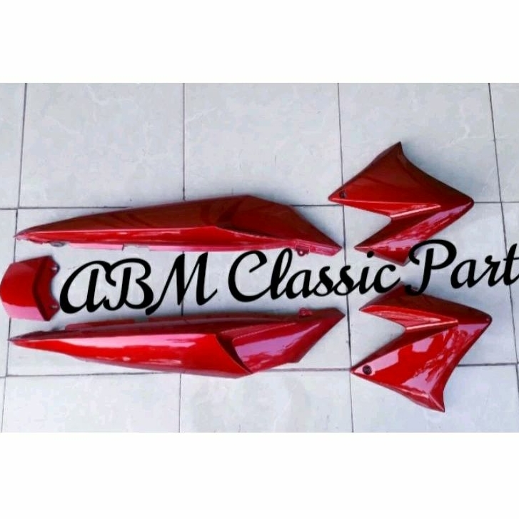 Cover Body YAMAHA Vixion Old/Lama & Sayap Tangki Warna (Merah Maron)