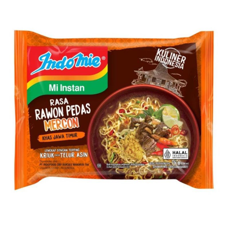 

Indomie Rawon Pedas Mercon