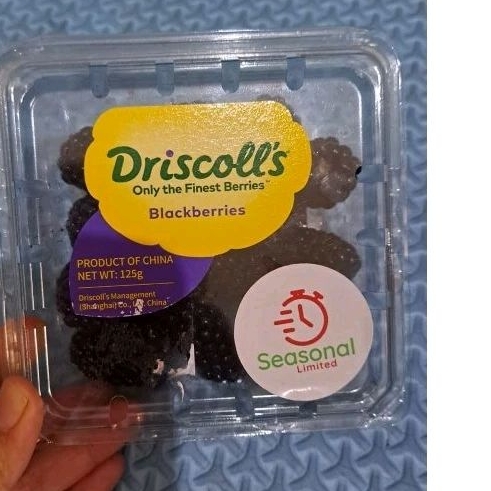 

Buah Blackberry Driscoll Import China 125 Grm