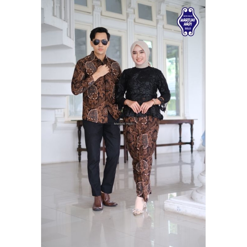 jarik instan wiru, kemeja & couple motif Bokor kusumo dagel