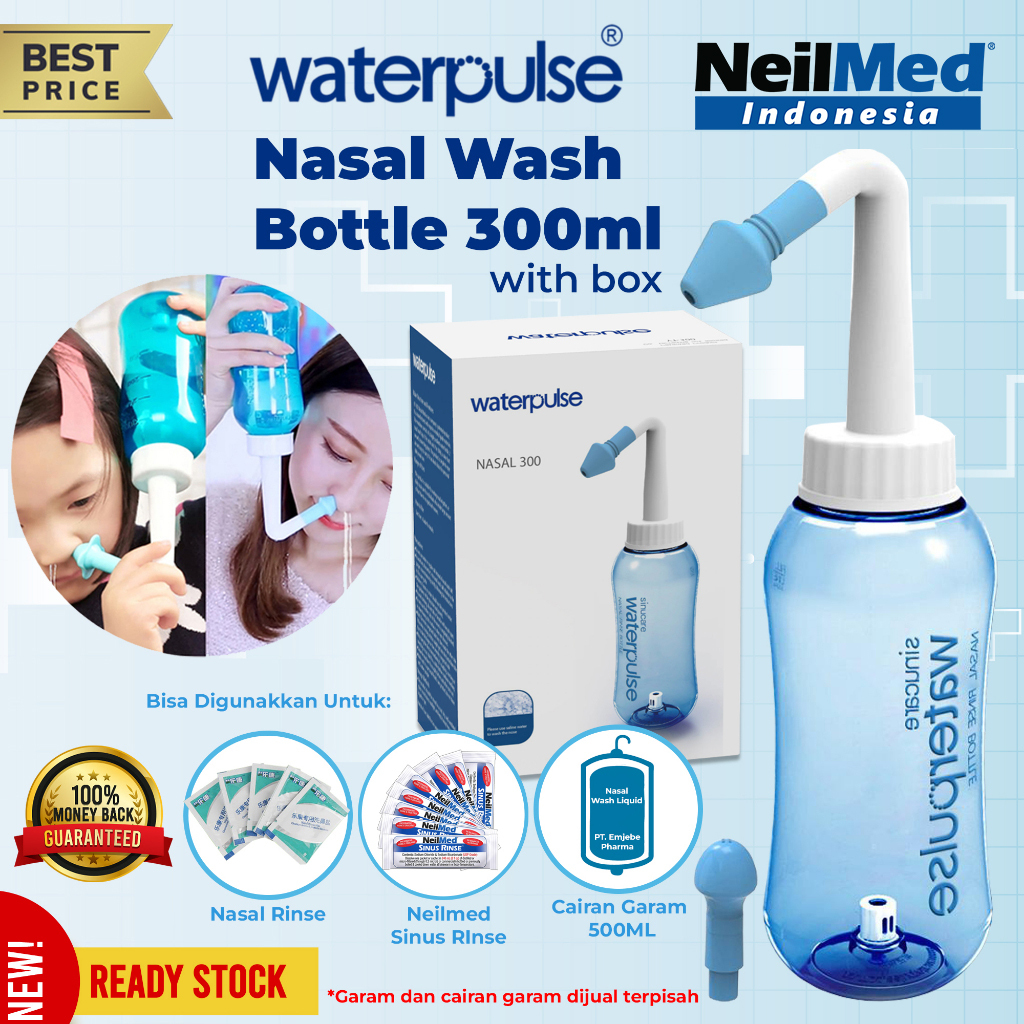 Botol Cuci Hidung / Nasal Wash Botle WATERPULSE ORIGINAL